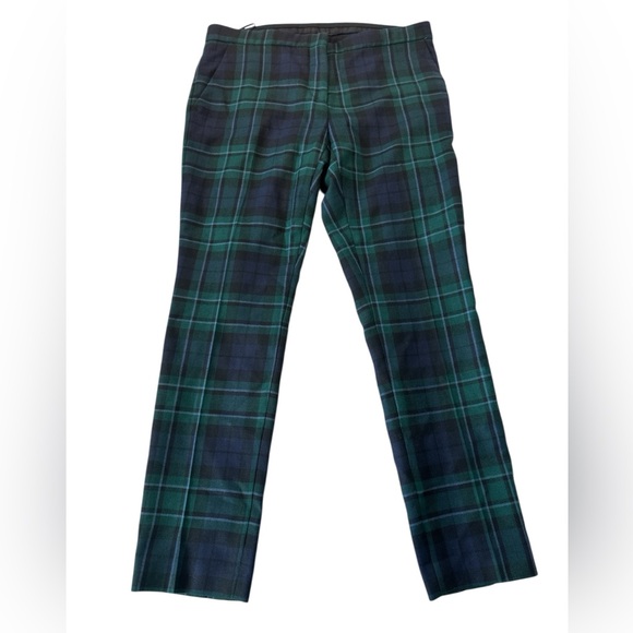 Burberry London Tartan Plaid Wool Hanover Pants - Picture 5 of 12